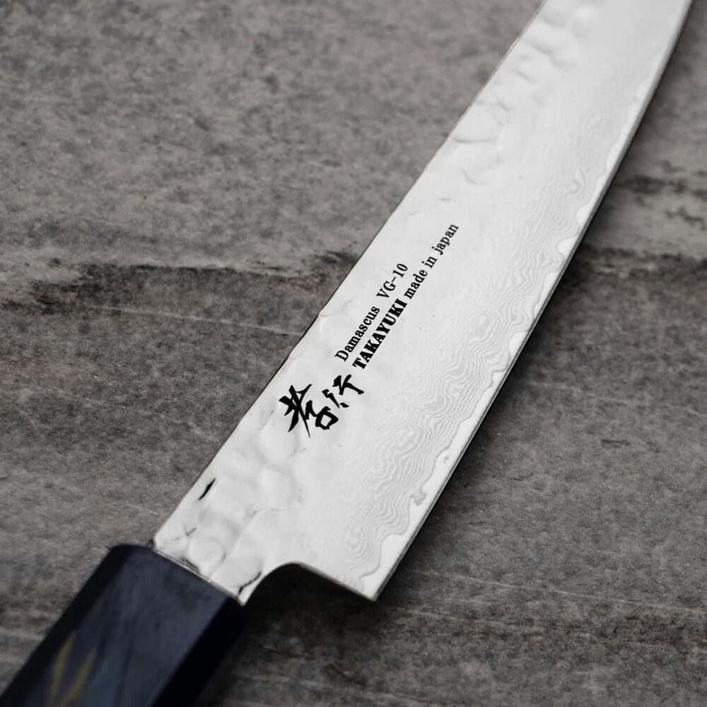 Sakai Takayuki Sujihiki (Slicer) Damascus VG-10 240 mm 07962 - immagine 3