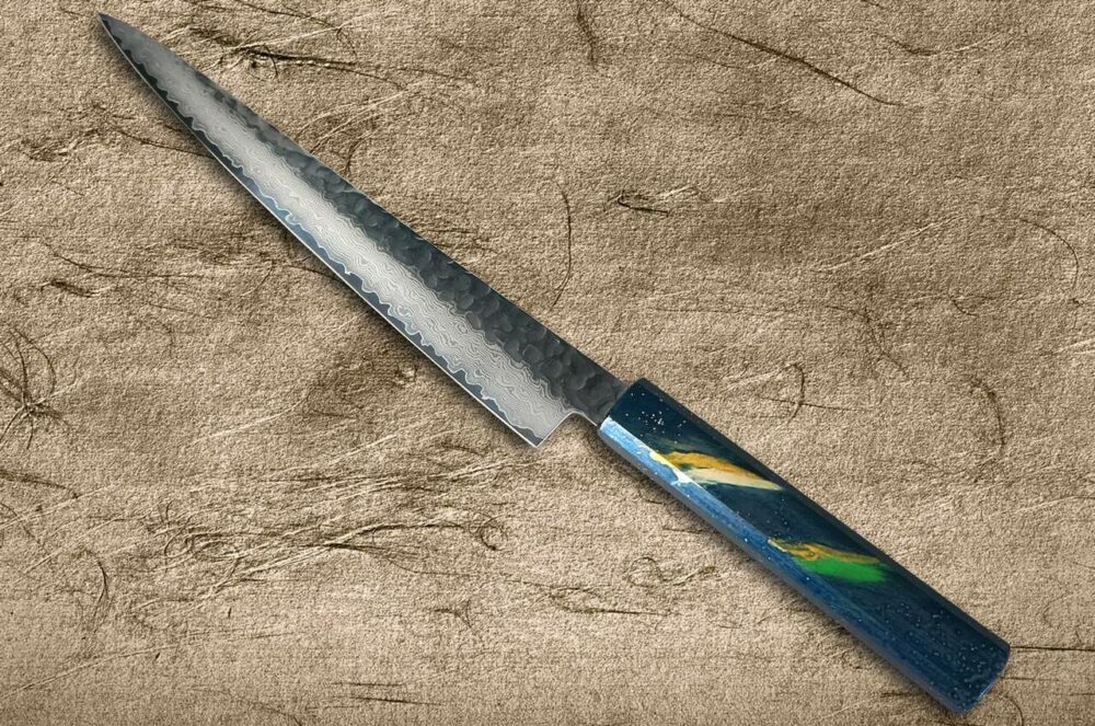 Sakai Takayuki Sujihiki (Slicer) Damascus VG-10 240 mm 07962 - immagine 4