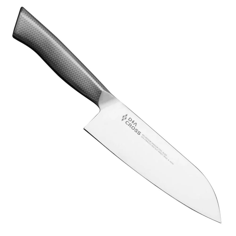 Santoku Kasumi Dia Cross 165mm DC-100 - immagine 4