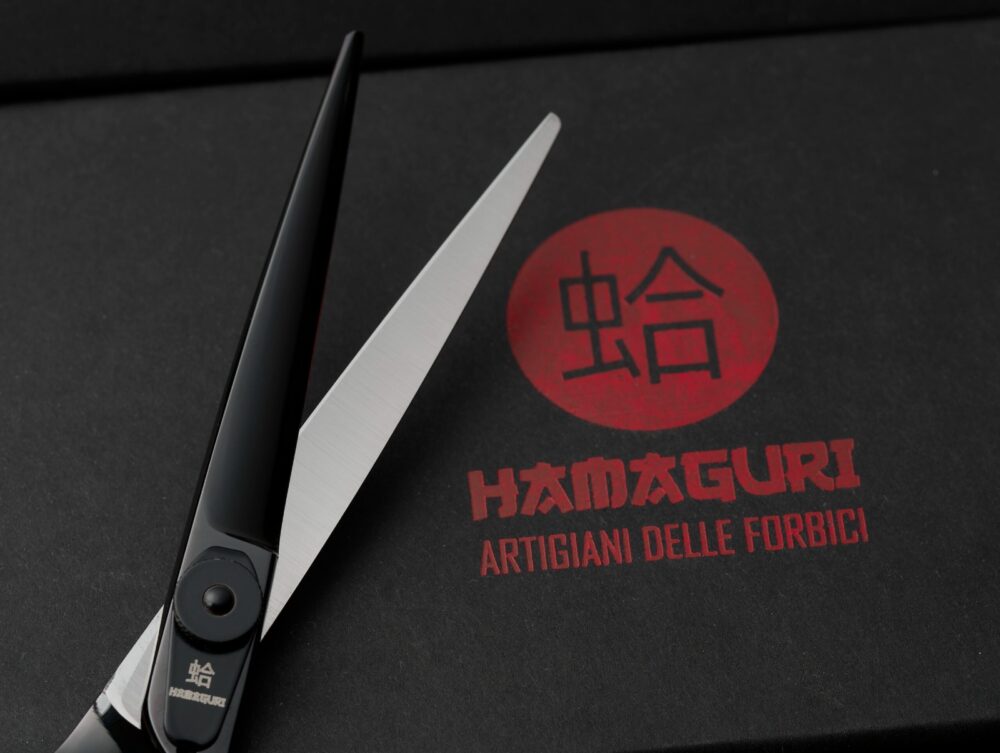 Forbici per Parrucchieri Hamaguri, Modelllo Kuro, VG-10, 6" - immagine 3