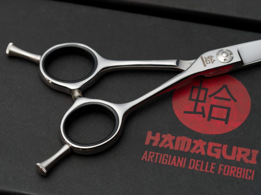 Forbici da Parrucchiere Hamaguri, in Acciaio JAPAN440C, Modello Tokuni 5" - immagine 2