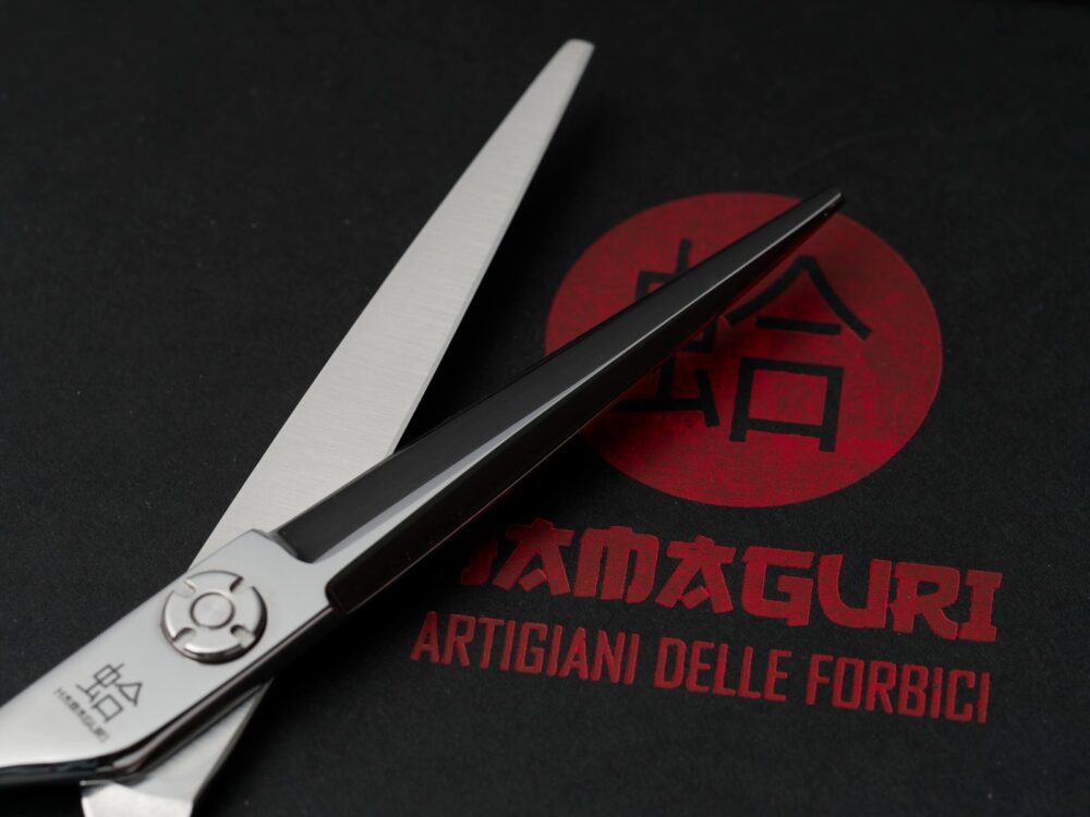 Forbici per Parrucchieri Hamaguri, Modello Hidari (Per Mancini), 5,5"/6", Acciaio SUS440C - immagine 2