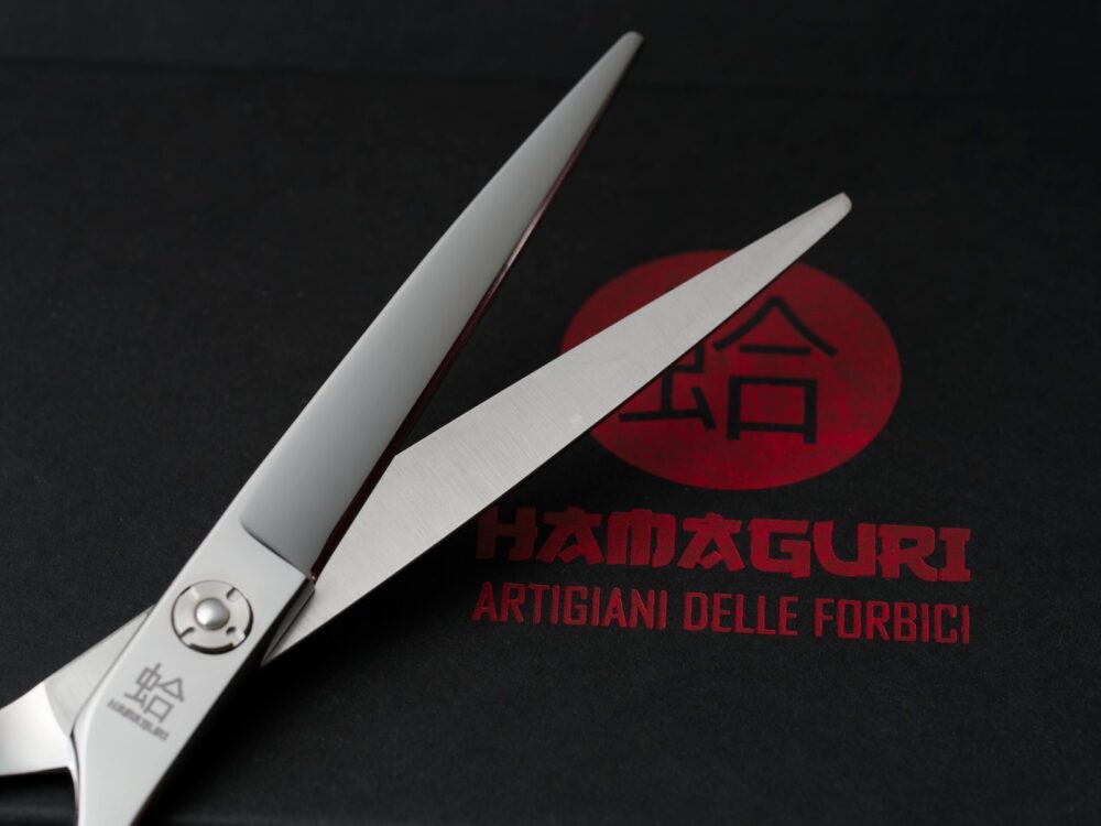 Forbici Per Parrucchieri Hamaguri, Modello Masutà, 5,5"/6", Acciaio SUS440C - immagine 3
