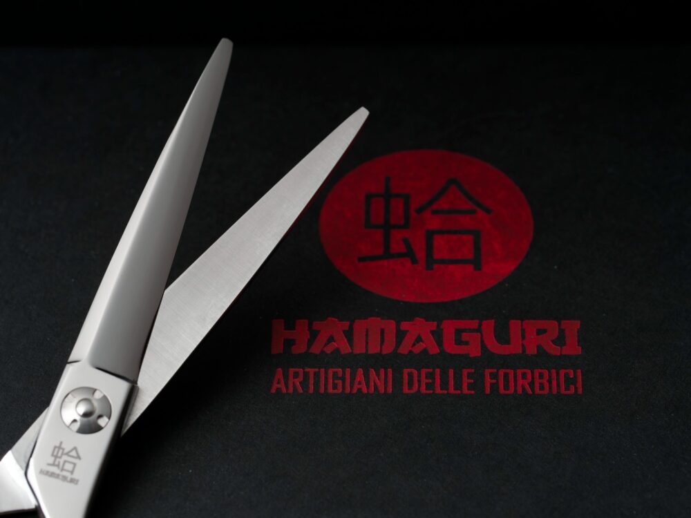 Forbici per Parrucchieri Hamaguri, Modello Shinwa, 5,5" Acciaio JAPAN440C - immagine 3