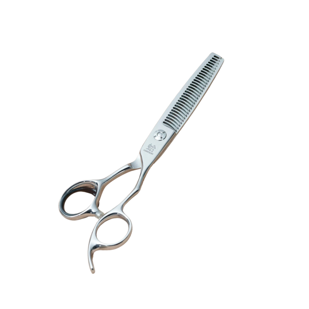 Forbici Sfoltitrici per Parrucchieri Hamaguri Modello Usuge , 30 Denti, 6" in Acciaio 440CJAPAN