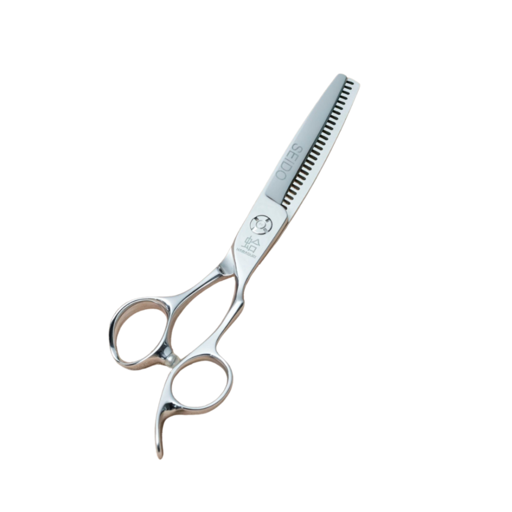 Forbice per Parrucchiere Hamaguri per Sfoltiture Morbide e Naturali, Modello Seido, 6", 26 Denti