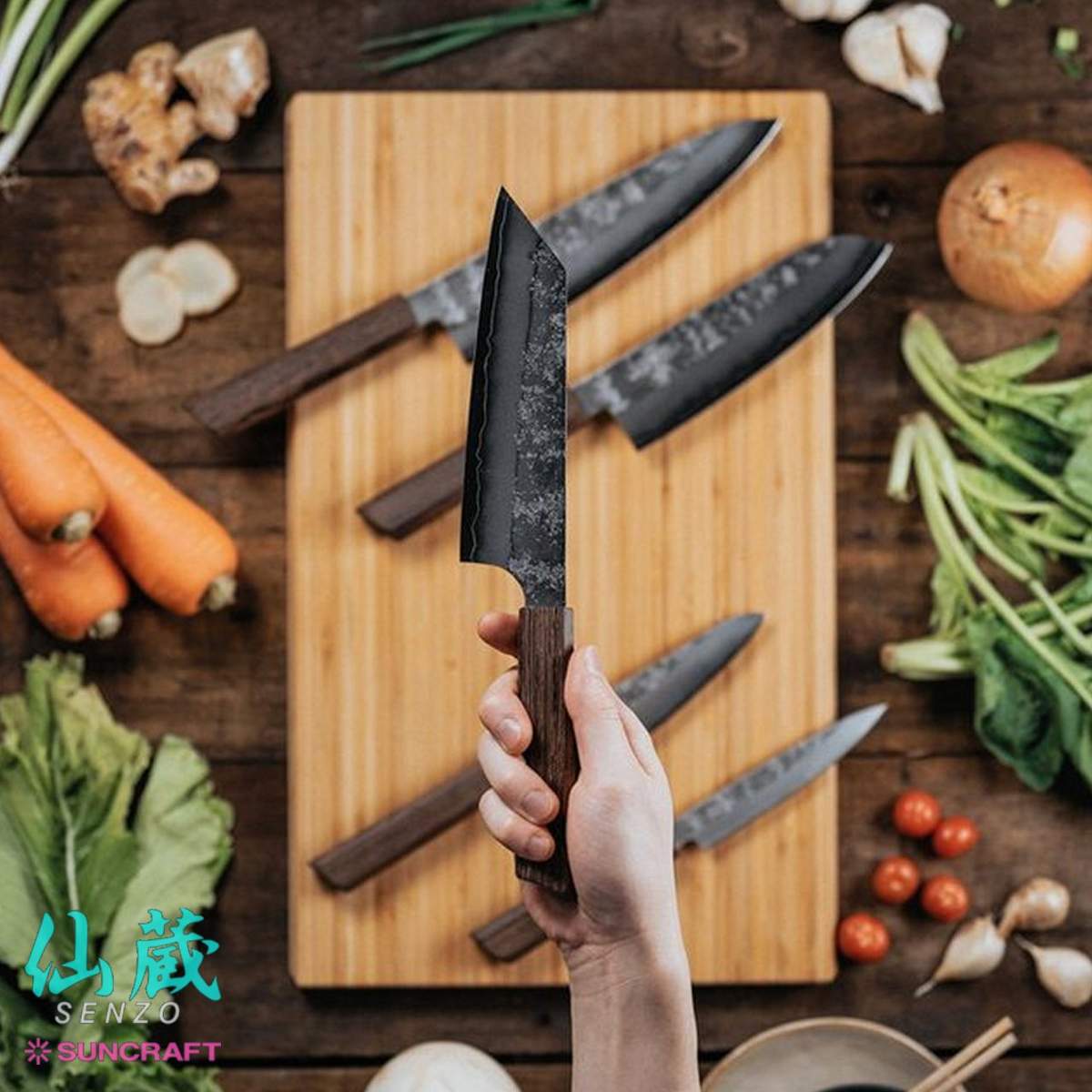 Suncraft Senzo Serie Retro Bunka 16,5 cm GS-05 - immagine 2